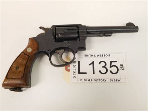 Smith And Wesson Model He 38 Mp Victory Model Caliber 38 S And W