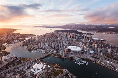 Aerial Vancouver Bc On Behance