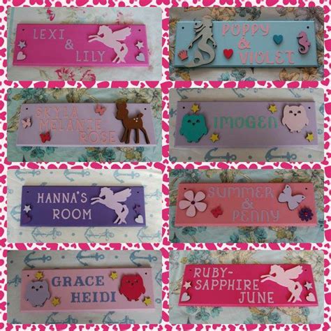 We did not find results for: Girls Bedroom Door Name plaques. Any Name/Names by ...