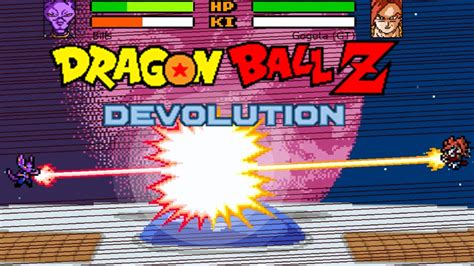 Create your own games build and publish your own games just like dragon ball super devolution with transformations to this arcade with construct 3! Dragon Ball Z Devolution: Super Saiyan 4 Gogeta vs. Lord ...
