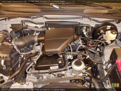 27 Liter Dohc 16 Valve Vvt I 4 Cylinder Engine For The 2010 Toyota