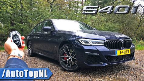 2021 Bmw 540i G30 M Sport Edition Review On Autobahn No Speed Limit