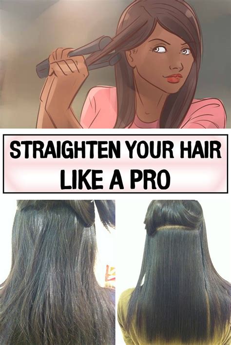 Work with smaller sections than you usually do when straightening your hair. Here is the ultimate hair straightening guide. Keep in ...