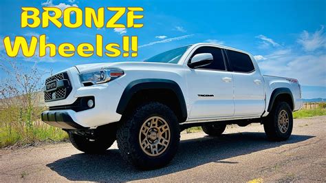 Trd Off Road Tacoma With Bronze Trd Pro Wheels Youtube