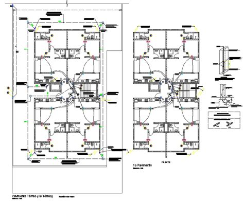 Exactly what is a wiring diagram? Residence House Electrical Wiring Layout Architecture Plan AutoCAD drawing Download in 2020 ...