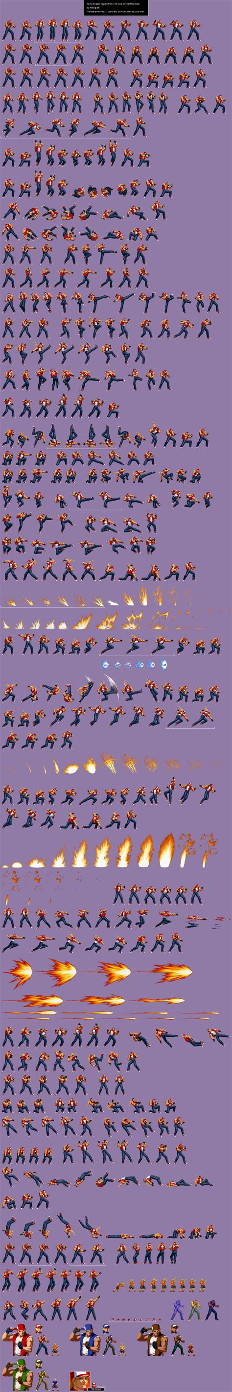 Sprite Database Terry Bogard 2d Character Animation Animation