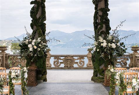 Ceremony Terrace At Villa Balbianello Also For Star Wars Weddings By My