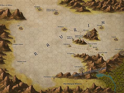 Eastern Faerun Map Maps And Airlines