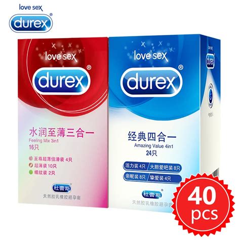 Durex Feeling Mix Condom Natural Latex Lubricated Condom Kondom