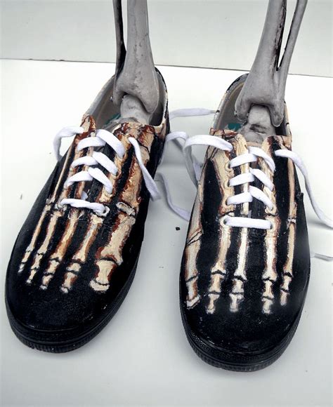 Make Your Own Boney Shoes Fit For A Grim Reaper On Holiday Offbeat