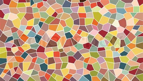 Mosaic Stock Vektor Colourbox