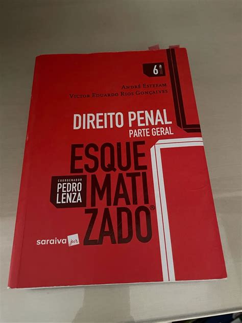 Livro De Direito Penal Esquematizado Parte Geral Pedro Lenza Livro