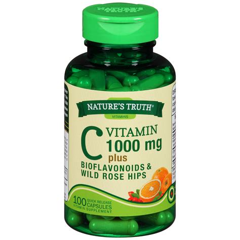 Natures Truth Vitamin C Plus Bioflavonoids And Wild Rose Hips 1000mg