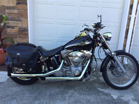 (2412.0 mm) seat height (measure laden w/ 180 lb. 2003 Harley-Davidson® FXST/I-ANV Softail® Standard ...