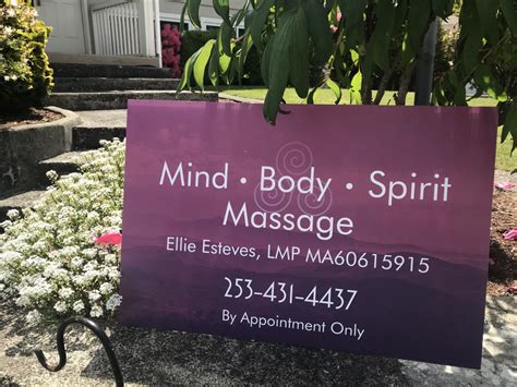 Mind Body Spirit Massage Ellie Esteves Lmp Llc