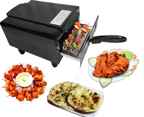 Chefman Electric Tandoor And Barbeque Grill With Accessories Pizza