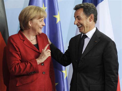 Sarkozy Merkel Seek To Calm Euro Jitters Npr