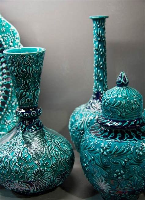 Turkish Turquoise Ceramics Shades Of Turquoise Aqua Turquoise