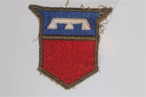 Original Ww2 Us Army 76th Infantry Division Cloth Shoulder Patch 2