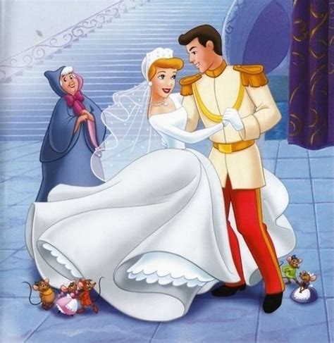 Fairy Godmother Cinderella And Prince Charming Cinderella 1950