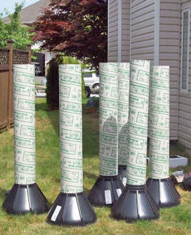 How many bags will i need per footing? How deep do the footings have to be for a gazebo? - Home ...