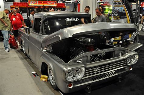 Just A Car Guy Lots Of Cool Old Trucks At Sema This Year