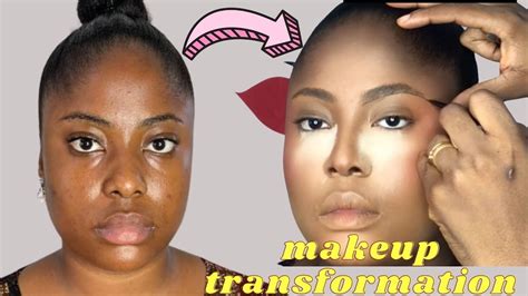 Melanin Makeup Transformation Makeuptutorials Youtube