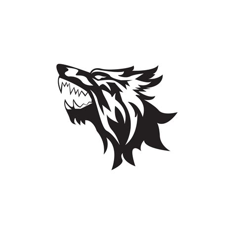 Wolf Icon And Symbol Vector Illustration 4584469 Vector Art At Vecteezy