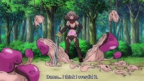 Branded Azel 1 Warrior Anime Girl Is Gangbanged By Mushroom Monsters