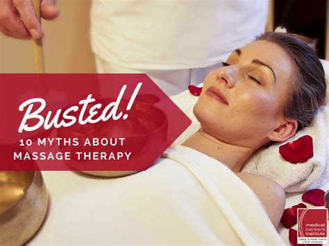 Myths About Massage Therapy Busted