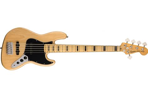 Squier Classic Vibe S Jazz Bass V Natural Bass Guitars From Reidys