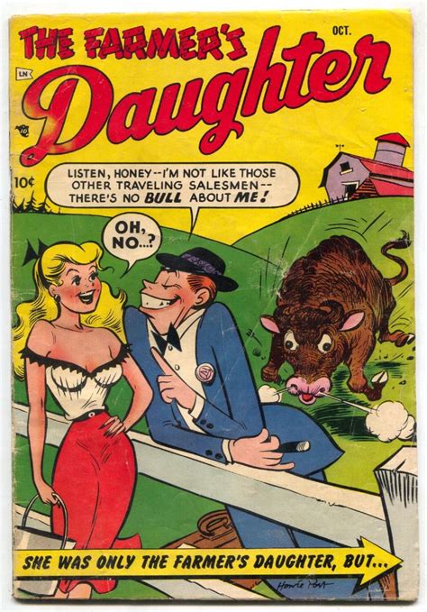 Farmers Daughter 5 1954 Last Issue Rare Spicy Good Girl Art Humor Comic Romance