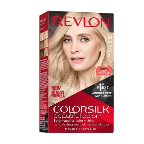 Revlon New Colorsilk Beautiful Permanent Hair Color No Mess Formula