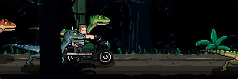 The Power Of Pixel Art Jurassic World Pixel Artist Jonroru