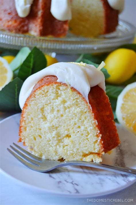 Best Lemon Bundt Cake The Domestic Rebel