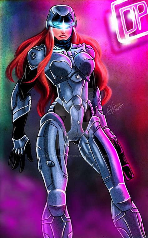 Robocop Female Version Xd By Bloodyvampyre Female Robot Robocop