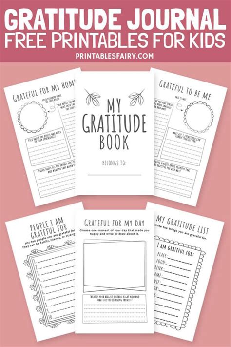 Printable Gratitude Journal Prompts Printable Word Searches