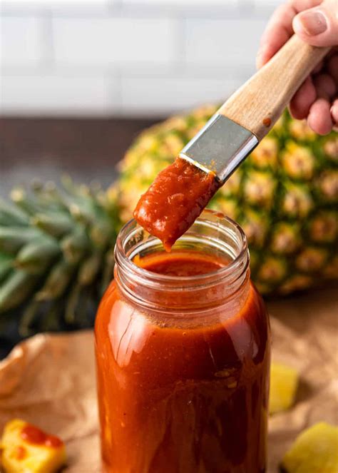 Pineapple Bbq Sauce Recipe Kevin Is Cooking