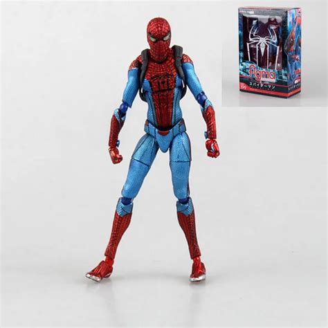 Marvel Figma Spiderman Toys The Amazing Spider Man Action Figure Figma