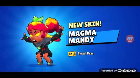 Magma Mandy Unlocked Brawl Stars Youtube