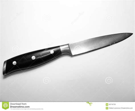 German Sharp Knife For Cutting The Product Stock Image Image Of Gray