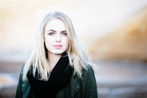 Wallpaper Face Women Outdoors Model Blonde Long Hair Blue Eyes