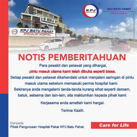 63 kpj pahang specialist hospital 64 kuantan medical centre. KPJ Batu Pahat Specialist Hospital - Hospital - Batu Pahat ...