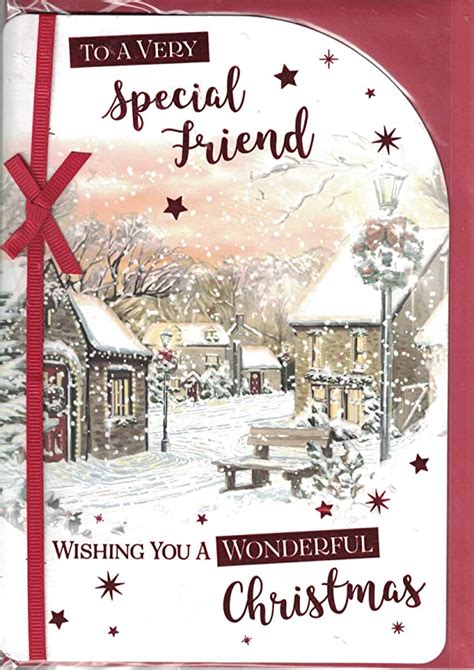 Prelude Friend Christmas Card ~ To A Very Special Friend Merry