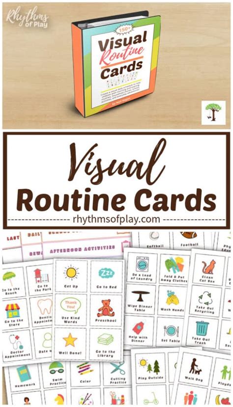Visual Routine Cards Rhythms Of Play