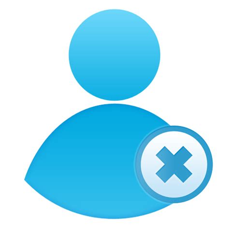 Delete User Icon Free Download On Iconfinder