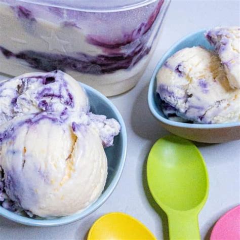 No Churn Lemon Blueberry Ice Cream Recipe On Food52