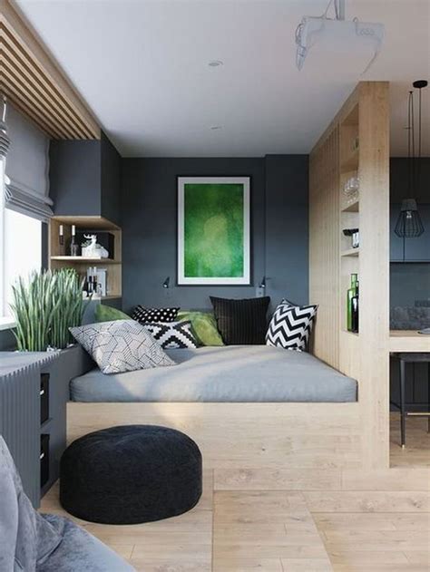 Outstanding Small Apartments Design Ideas With Futuristic Style36