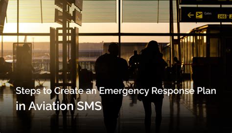 Steps To Create An Emergency Response Plan In Aviation Sms With Free