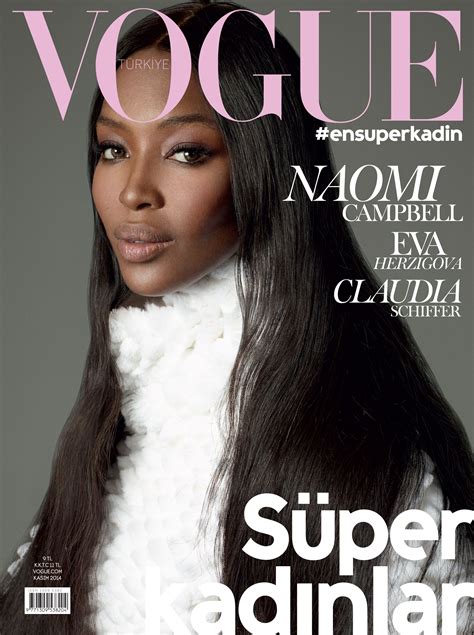 Naomi Tl Naomi Campbell Throughout The Years In Vogue Vogue Magazine